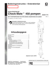 Graco Check-Mate 450 Bedieningsinstructies