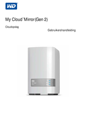 Western Digital My Cloud Mirror Gen 2 Gebruikershandleiding