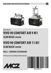 MCZ VIVO 90 COMFORT AIR 9 M1 SLIM Handleiding Voor Installatie En Gebruik