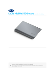 LaCie Mobile SSD Secure Gebruikershandleiding