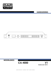 DAP Audio D4515 Handleiding