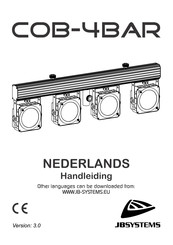 JB Systems COB-4BAR Handleiding