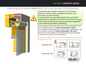 Duco Screen 120 Montagehandleiding