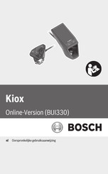 Bosch Kiox BUI330 Oorspronkelijke Gebruiksaanwijzing