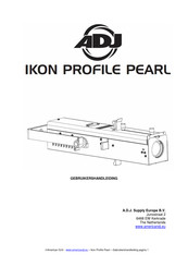 ADJ IKON PROFILE PEARL Gebruikershandleiding