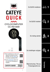 Cateye CC-RS100W Gebruiksaanwijzing