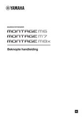 Yamaha MONTAGE M7 Beknopte Handleiding