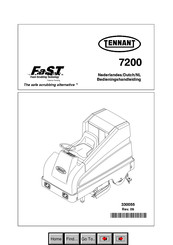 Tennant 7200 Bedieningshandleiding