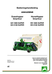 Amazone GH 1800 SUPER Bedieningshandleiding