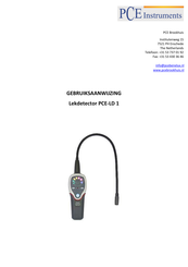 PCE Instruments PCE-LD 1 Gebruiksaanwijzing