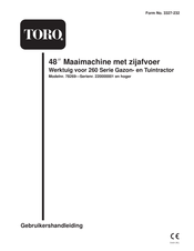 Toro 78269 Gebruikershandleiding