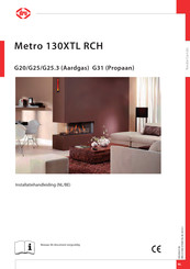 Dru Metro 130XTL RCH Installatiehandleiding