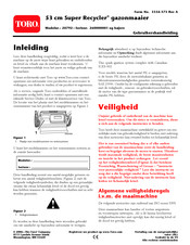 Toro 53 cm Super Recycler Gebruikershandleiding