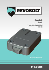 M-LOCKS REVOBOLT Basic Gebruikershandleiding