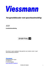 Viessmann 5233 Installatiehandleiding