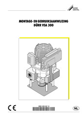 Durr Dental VSA 300 Montage- En Gebruiksaanwijzing