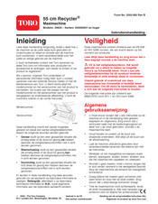 Toro Recycler Gebruikershandleiding