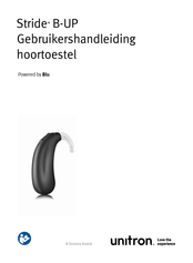 Unitron Blu Stride B9-UP Gebruikershandleiding