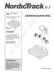 NordicTrack V7 Gebruiksaanwijzing