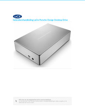 LaCie PORSCHE DESIGN DESKTOP DRIVE Gebruikershandleiding