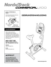 NordicTrack NTEVEX78913.0 Gebruikershandleiding