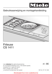 Miele CS 1411 Gebruiksaanwijzing