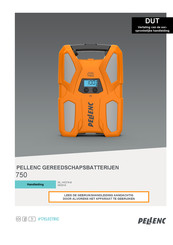 pellenc 750 Handleiding