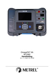 METREL OmegaPAT XA MI 3360 F Handleiding