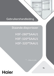 Haier H3F-320WSAAU1 Gebruikershandleiding