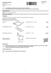 V-ZUG 64004 Installatiehandleiding