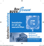 BUVA BoxStream+ Gebruikershandleiding