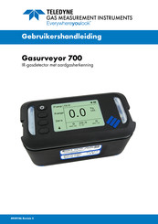 Teledyne Gasurveyor 700 Gebruikershandleiding