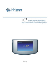 HELMER SCIENTIFIC i.C3 Gebruikershandleiding
