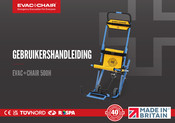 Evac+Chair 500H Gebruikershandleiding