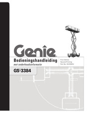 Genie GS-3384 Bedieningshandleiding