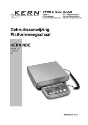 KERN NDE60K20IP Gebruiksaanwijzing