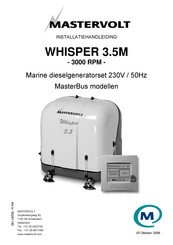 Mastervolt WHISPER 3.5M Installatiehandleiding