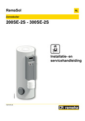 REMEHA RemaSol 200SE-2S Installatie- En Servicehandleiding