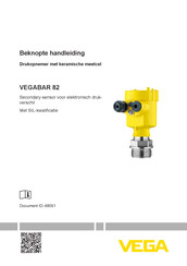 Vega VEGABAR 82 Handleiding