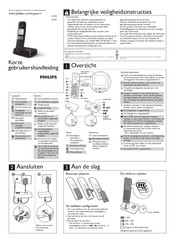 Philips D255 Gebruikershandleiding