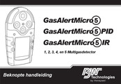 Honeywell BW Technologies GasAlertMicro 5 2 Beknopte Handleiding