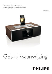 Philips DCM850 Gebruiksaanwijzing