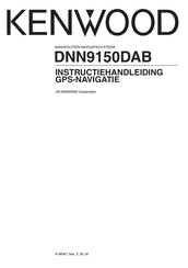 Kenwood DNN9150DAB Instructiehandleiding