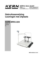 KERN MWA-A04 Gebruiksaanwijzing