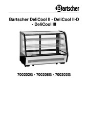 Bartscher DeliCool II-D Gebruiksaanwijzing