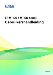 Brother M1100 Series Gebruikershandleiding