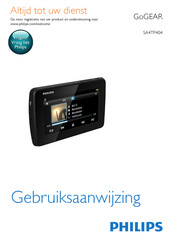 Philips GoGEAR SA4TP404 Gebruiksaanwijzing