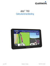 Garmin Dezl 760 Gebruikershandleiding