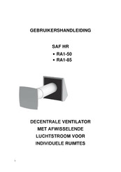 CAIROX SAF HR RA1-85 Gebruikershandleiding