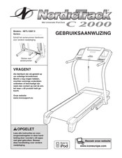 NordicTrack C 2000 Gebruiksaanwijzing